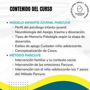 Intervención Infanto-Juvenil desde el Modelo Parcuve